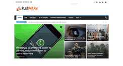 Desktop Screenshot of platpharm.com