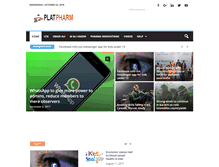 Tablet Screenshot of platpharm.com